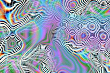 Dijital efektler. Çok renkli soyut arkaplan. Renkli desen. Poster, broşür, el ilanı ve kart için yaratıcı grafik tasarımı. Eşsiz duvar kâğıdı. Ağ, kumaş ve not defteri kapağı için arkaplan.