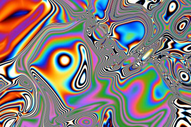 Dijital efektler. Çok renkli soyut arkaplan. Renkli desen. Poster, broşür, el ilanı ve kart için yaratıcı grafik tasarımı. Eşsiz duvar kâğıdı. Ağ, kumaş ve not defteri kapağı için arkaplan.