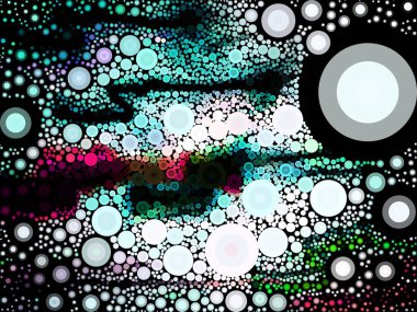 Dijital efektler. Geometrik soyut arkaplan. Renkli desen. Benzersiz bir doku. Şenlik dekorasyonu. Poster, broşür, el ilanı ve kart için yaratıcı grafik tasarımı. Ağ, kumaş ve örtü için arkaplan.