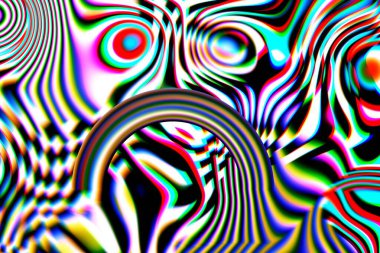 Çok renkli soyut arkaplan. Renkli desen. Dijital efektler. Poster, broşür, el ilanı ve kart için yaratıcı grafik tasarımı. Eşsiz duvar kâğıdı. Ağ, kumaş ve not defteri kapağı için arkaplan.