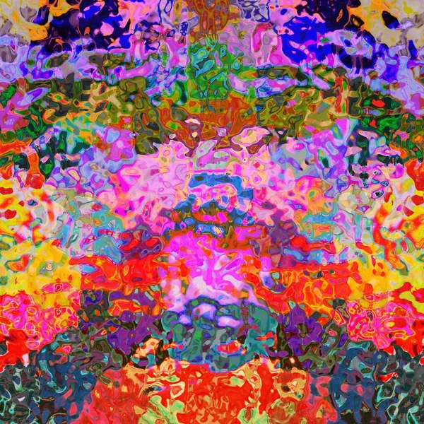 Sfondo Astratto Multicolore Modello Colorato Effetti Digitali Grafica Creativa Poster — Foto Stock