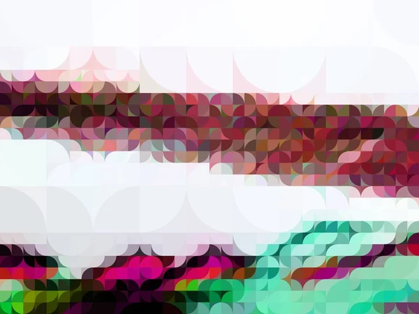 デジタル効果 幾何学的抽象的背景 カラフルなパターン 独特の質感 お祭り騒ぎだ ポスター パンフレット チラシ カードのための創造的なグラフィックデザイン Web — ストック写真