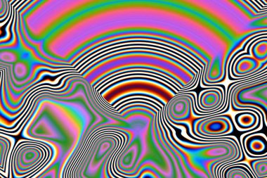 Dijital efektler. Geometrik soyut arkaplan. Renkli desen. Benzersiz bir doku. Şenlik dekorasyonu. Poster, broşür, el ilanı ve kart için yaratıcı grafik tasarımı. Ağ, kumaş ve örtü için arkaplan.