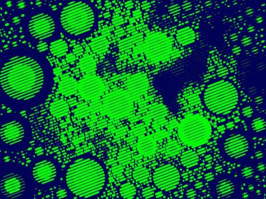 Dijital efektler. Geometrik soyut arkaplan. Renkli desen. Benzersiz bir doku. Şenlik dekorasyonu. Poster, broşür, el ilanı ve kart için yaratıcı grafik tasarımı. Ağ, kumaş ve örtü için arkaplan.