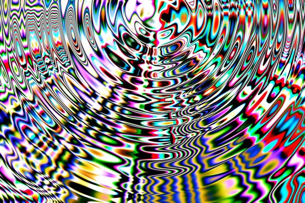 Effetti Digitali Sfondo Geometrico Astratto Modello Colorato Texture Unica Decorazione — Foto Stock