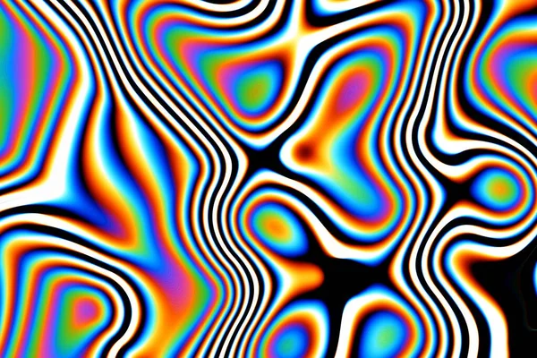 Dijital efektler. Geometrik soyut arkaplan. Renkli desen. Benzersiz bir doku. Şenlik dekorasyonu. Poster, broşür, el ilanı ve kart için yaratıcı grafik tasarımı. Ağ, kumaş ve örtü için arkaplan.