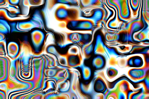 Effetti Digitali Sfondo Geometrico Astratto Modello Colorato Texture Unica Decorazione — Foto Stock