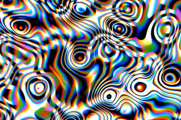 Effetti Digitali Sfondo Geometrico Astratto Modello Colorato Texture Unica Decorazione — Foto Stock