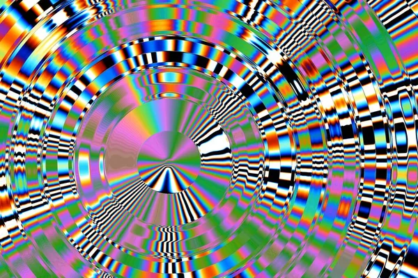 Digitale Effecten Geometrische Abstracte Achtergrond Kleurrijk Patroon Unieke Textuur Feestelijke — Stockfoto