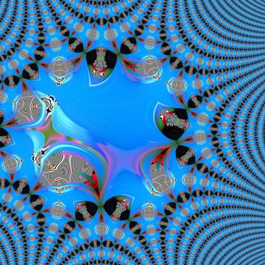 Fraktal soyut arkaplan. Dijital efektler. Şenlik dekorasyonu. Renkli desen. Geometrik doku.