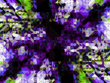 Renkli soyut arka plan. Dijital şablon. Poster, broşür, el ilanı ve kart için yaratıcı grafik tasarımı. Ağ, kumaş ve not defteri kapağı için arkaplan.