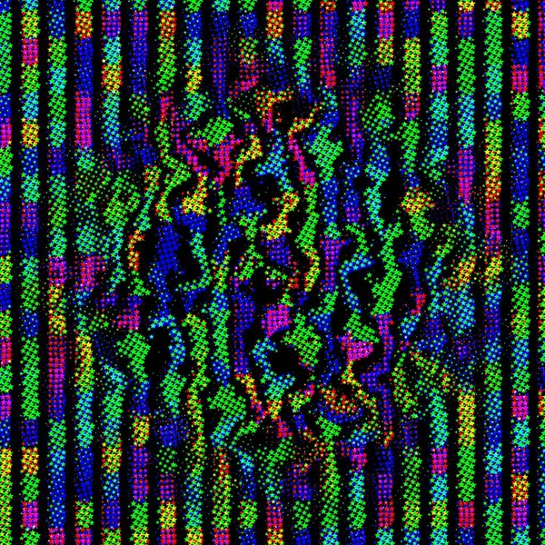 Fractale Abstracte Achtergrond Digitale Effecten Feestelijke Versiering Kleurrijk Patroon Geometrische — Stockfoto