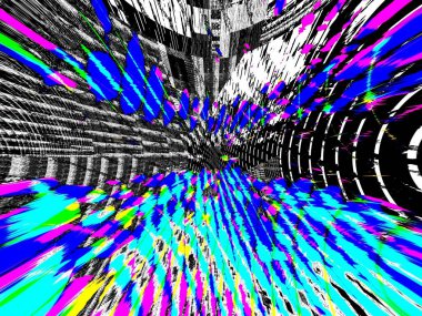 Geometrik soyut arkaplan. Renkli desen. Benzersiz bir doku. Şenlik dekorasyonu. Poster, broşür, el ilanı ve kart için yaratıcı grafik tasarımı. Ağ, kumaş ve örtü için arkaplan.