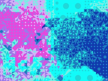 Dijital efektler. Çok renkli soyut arkaplan. Renkli desen. Poster, broşür, el ilanı ve kart için yaratıcı grafik tasarımı. Eşsiz duvar kâğıdı. Ağ, kumaş ve not defteri kapağı için arkaplan.