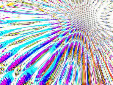 Dijital efektler. Çok renkli soyut arkaplan. Renkli desen. Poster, broşür, el ilanı ve kart için yaratıcı grafik tasarımı. Eşsiz duvar kâğıdı. Ağ, kumaş ve not defteri kapağı için arkaplan.