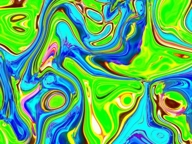 Dijital efektler. Çok renkli soyut arkaplan. Renkli desen. Poster, broşür, el ilanı ve kart için yaratıcı grafik tasarımı. Eşsiz duvar kâğıdı. Ağ, kumaş ve not defteri kapağı için arkaplan.