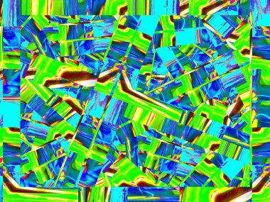 Dijital efektler. Çok renkli soyut arkaplan. Renkli desen. Poster, broşür, el ilanı ve kart için yaratıcı grafik tasarımı. Eşsiz duvar kâğıdı. Ağ, kumaş ve not defteri kapağı için arkaplan.