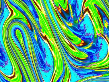 Dijital efektler. Çok renkli soyut arkaplan. Renkli desen. Poster, broşür, el ilanı ve kart için yaratıcı grafik tasarımı. Eşsiz duvar kâğıdı. Ağ, kumaş ve not defteri kapağı için arkaplan.