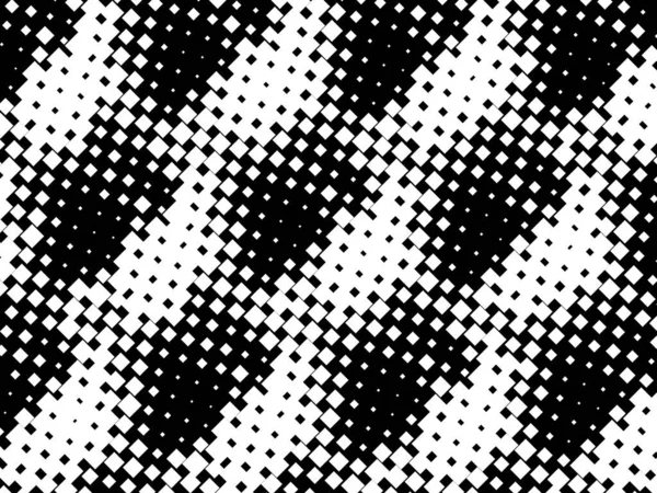 Monochrome abstract background. Black and white pattern. Halftone texture. Repeating backdrop. Creative dark graphic design for poster, brochure, flyer and card. Backdrop for web, fabric and cover.