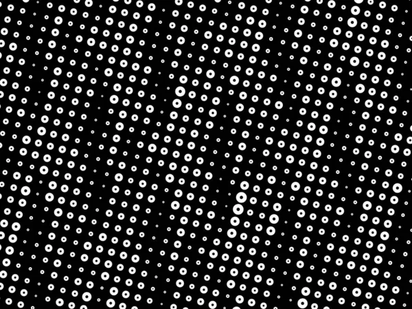 Monochrome abstract background. Black and white pattern. Halftone texture. Repeating backdrop. Creative dark graphic design for poster, brochure, flyer and card. Backdrop for web, fabric and cover.