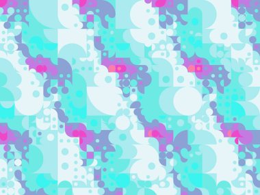 Moda soyut arka plan. Dijital efektler. Geometrik doku. Renkli desen. Poster, broşür, el ilanı ve kart için yaratıcı grafik tasarımı. Benzersiz şehir kamuflajı.