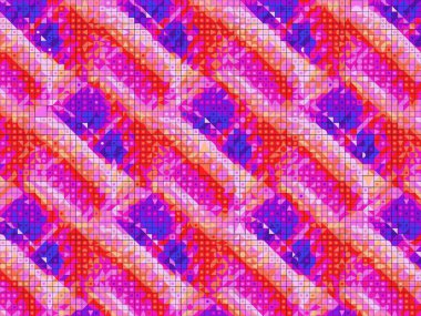 Moda soyut arka plan. Dijital efektler. Geometrik doku. Renkli desen. Poster, broşür, el ilanı ve kart için yaratıcı grafik tasarımı. Benzersiz şehir kamuflajı.