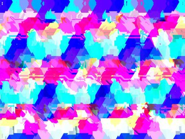 Moda soyut arka plan. Dijital efektler. Geometrik doku. Renkli desen. Poster, broşür, el ilanı ve kart için yaratıcı grafik tasarımı. Benzersiz şehir kamuflajı.