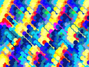 Moda soyut arka plan. Dijital efektler. Geometrik doku. Renkli desen. Poster, broşür, el ilanı ve kart için yaratıcı grafik tasarımı. Benzersiz şehir kamuflajı.