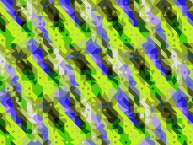 Moda soyut arka plan. Dijital efektler. Geometrik doku. Renkli desen. Poster, broşür, el ilanı ve kart için yaratıcı grafik tasarımı. Benzersiz şehir kamuflajı.