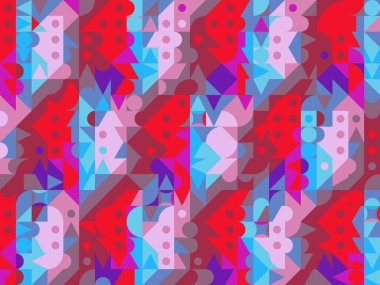 Moda soyut arka plan. Dijital efektler. Geometrik doku. Renkli desen. Poster, broşür, el ilanı ve kart için yaratıcı grafik tasarımı. Benzersiz şehir kamuflajı.