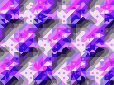 Moda soyut arka plan. Dijital efektler. Geometrik doku. Renkli desen. Poster, broşür, el ilanı ve kart için yaratıcı grafik tasarımı. Benzersiz şehir kamuflajı.