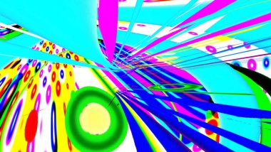 Çok renkli soyut arkaplan. Renkli desen. Dijital efektler. Poster, broşür, el ilanı ve kart için yaratıcı grafik tasarımı. Eşsiz duvar kâğıdı. Ağ, kumaş ve not defteri kapağı için arkaplan.