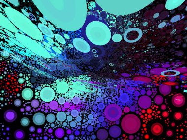 Dijital efektler. Çok renkli soyut arkaplan. Renkli desen. Poster, broşür, el ilanı ve kart için yaratıcı grafik tasarımı. Eşsiz duvar kâğıdı. Ağ, kumaş ve not defteri kapağı için arkaplan.