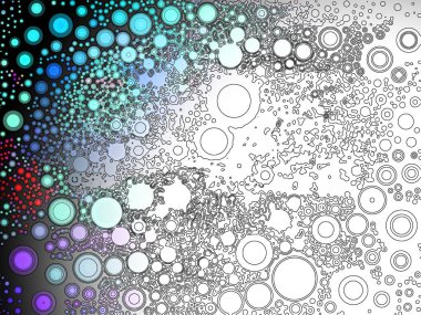 Çok renkli soyut arkaplan. Renkli desen. Dijital efektler. Poster, broşür, el ilanı ve kart için yaratıcı grafik tasarımı. Eşsiz duvar kâğıdı. Ağ, kumaş ve not defteri kapağı için arkaplan.