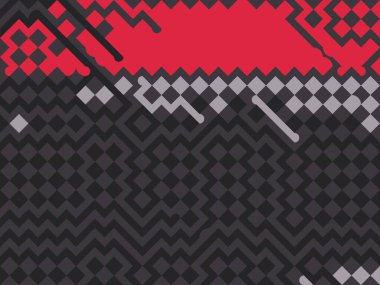 Dijital efektler. Geometrik soyut arkaplan. Renkli desen. Benzersiz bir doku. Şenlikli dekorasyon.