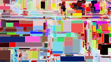 Çok renkli soyut arkaplan. Renkli desen. Dijital efektler. Poster, broşür, el ilanı ve kart için yaratıcı grafik tasarımı. Eşsiz duvar kâğıdı. Ağ, kumaş ve not defteri kapağı için arkaplan.