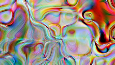 Çok renkli soyut arkaplan. Renkli desen. Dijital efektler. Poster, broşür, el ilanı ve kart için yaratıcı grafik tasarımı. Eşsiz duvar kâğıdı. Ağ, kumaş ve not defteri kapağı için arkaplan.