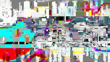 Çok renkli soyut arkaplan. Renkli desen. Dijital efektler. Poster, broşür, el ilanı ve kart için yaratıcı grafik tasarımı. Eşsiz duvar kâğıdı. Ağ, kumaş ve not defteri kapağı için arkaplan.