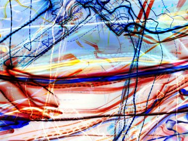 Hafif boya. Neon parıltısı. Şenlik dekorasyonu. Bulanık arkaplan. Parlak doku. Parlak desen. Poster, broşür, el ilanı ve kart için yaratıcı grafik tasarımı. Ağ, kumaş ve örtü için arkaplan.