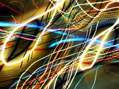 Hafif boya. Neon parıltısı. Şenlik dekorasyonu. Bulanık arkaplan. Parlak doku. Parlak desen. Poster, broşür, el ilanı ve kart için yaratıcı grafik tasarımı. Ağ, kumaş ve örtü için arkaplan.