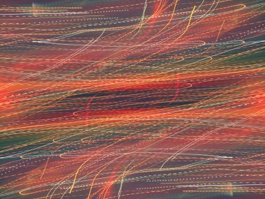 Hafif boya. Neon parıltısı. Simetri ve yansıma. Şenlik dekorasyonu. Bulanık arkaplan. Parlak doku. Parlak desen. Poster, broşür, el ilanı ve kart için yaratıcı grafik tasarımı. Ağ, kumaş ve örtü için arkaplan.