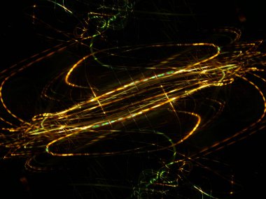 Hafif boya. Neon parıltısı. Simetri ve yansıma. Şenlik dekorasyonu. Bulanık arkaplan. Parlak doku. Parlak desen. Poster, broşür, el ilanı ve kart için yaratıcı grafik tasarımı. Ağ, kumaş ve örtü için arkaplan.