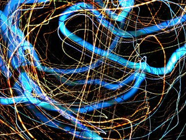 Hafif boya. Neon parıltısı. Şenlik dekorasyonu. Bulanık arkaplan. Parlak doku. Parlak desen. Poster, broşür, el ilanı ve kart için yaratıcı grafik tasarımı. Ağ, kumaş ve örtü için arkaplan.