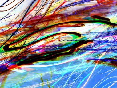 Hafif boya. Neon parıltısı. Şenlik dekorasyonu. Bulanık arkaplan. Parlak doku. Parlak desen. Poster, broşür, el ilanı ve kart için yaratıcı grafik tasarımı. Ağ, kumaş ve örtü için arkaplan.