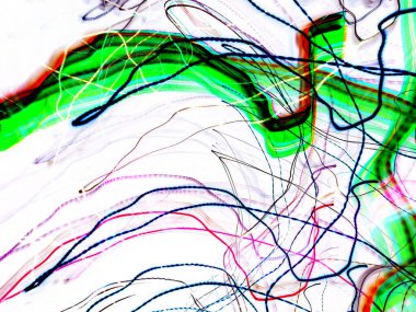 Hafif boya. Neon parıltısı. Şenlik dekorasyonu. Bulanık arkaplan. Parlak doku. Parlak desen. Poster, broşür, el ilanı ve kart için yaratıcı grafik tasarımı. Ağ, kumaş ve örtü için arkaplan.