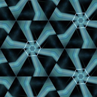 Fraktal soyut arkaplan. Işık efektleri. Neon parıltısı. Şenlik dekorasyonu. Renkli desen. Geometrik doku.