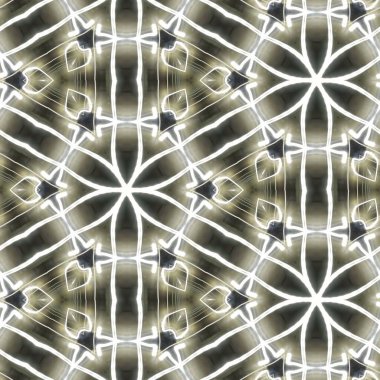 Fraktal soyut arkaplan. Işık efektleri. Neon parıltısı. Şenlik dekorasyonu. Renkli desen. Geometrik doku.