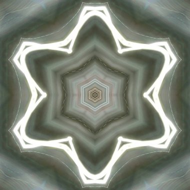 Fraktal soyut arkaplan. Işık efektleri. Neon parıltısı. Şenlik dekorasyonu. Renkli desen. Geometrik doku.