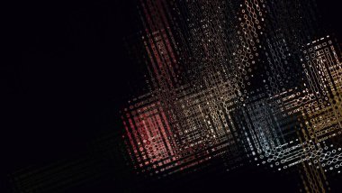 Işık efektleri. Neon parıltısı. Çok renkli soyut arkaplan. Renkli desen. Poster, broşür, el ilanı ve kart için yaratıcı grafik tasarımı. Eşsiz duvar kâğıdı. Ağ, kumaş ve not defteri kapağı için arkaplan.