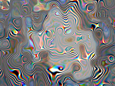 Dijital soyut arkaplan. Renkli desen. Dijital çizim. Poster, broşür, el ilanı ve kart için yaratıcı grafik tasarımı. Eşsiz duvar kâğıdı. Ağ, kumaş ve not defteri kapağı için arkaplan.